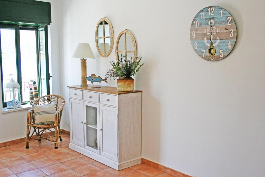 Kuchyň nebo kuchyňský kout v ubytování Apartamento con vistas al Mar