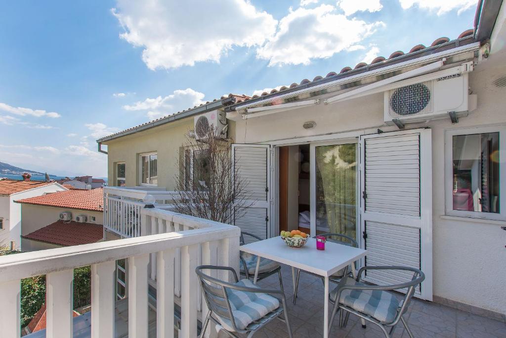Balkón alebo terasa v ubytovaní Apartments Clarus Mare