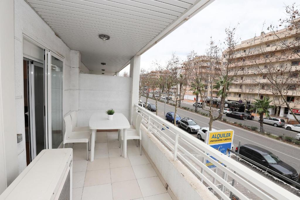 Balkón alebo terasa v ubytovaní COSTA DAURADA APARTAMENTS - Royal 103 Luxe