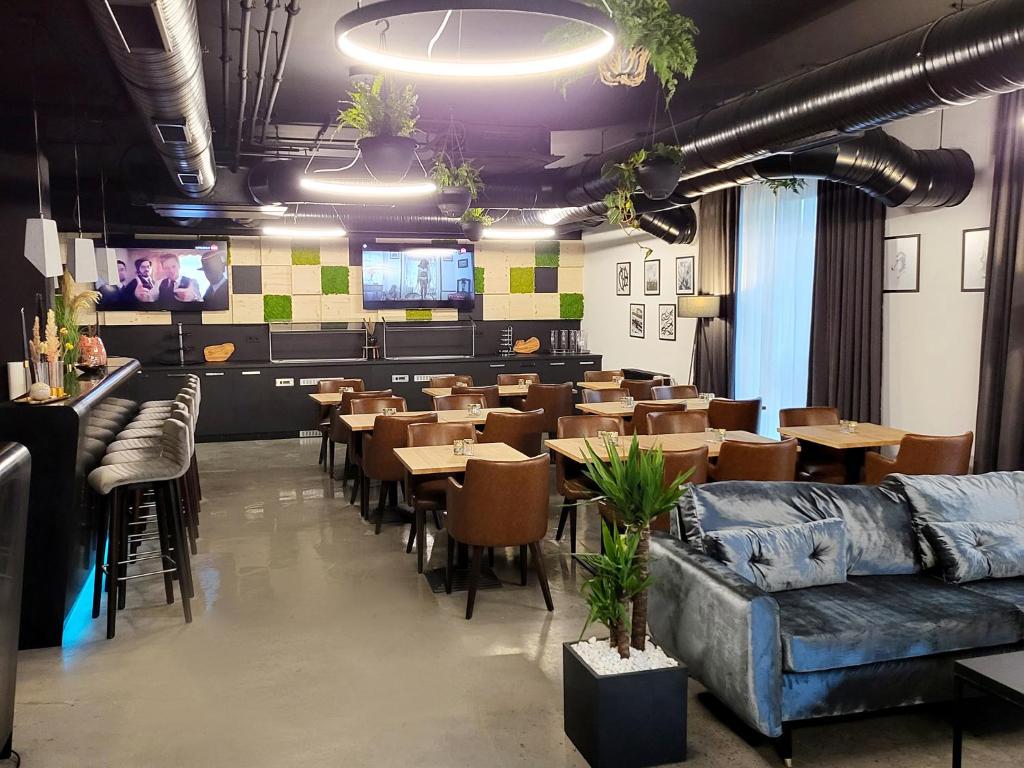 Posezení v ubytování DORMERO Hotel Aschaffenburg