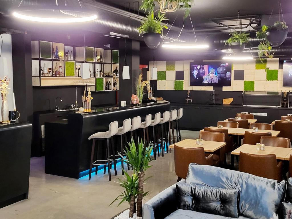 Posezení v ubytování DORMERO Hotel Aschaffenburg