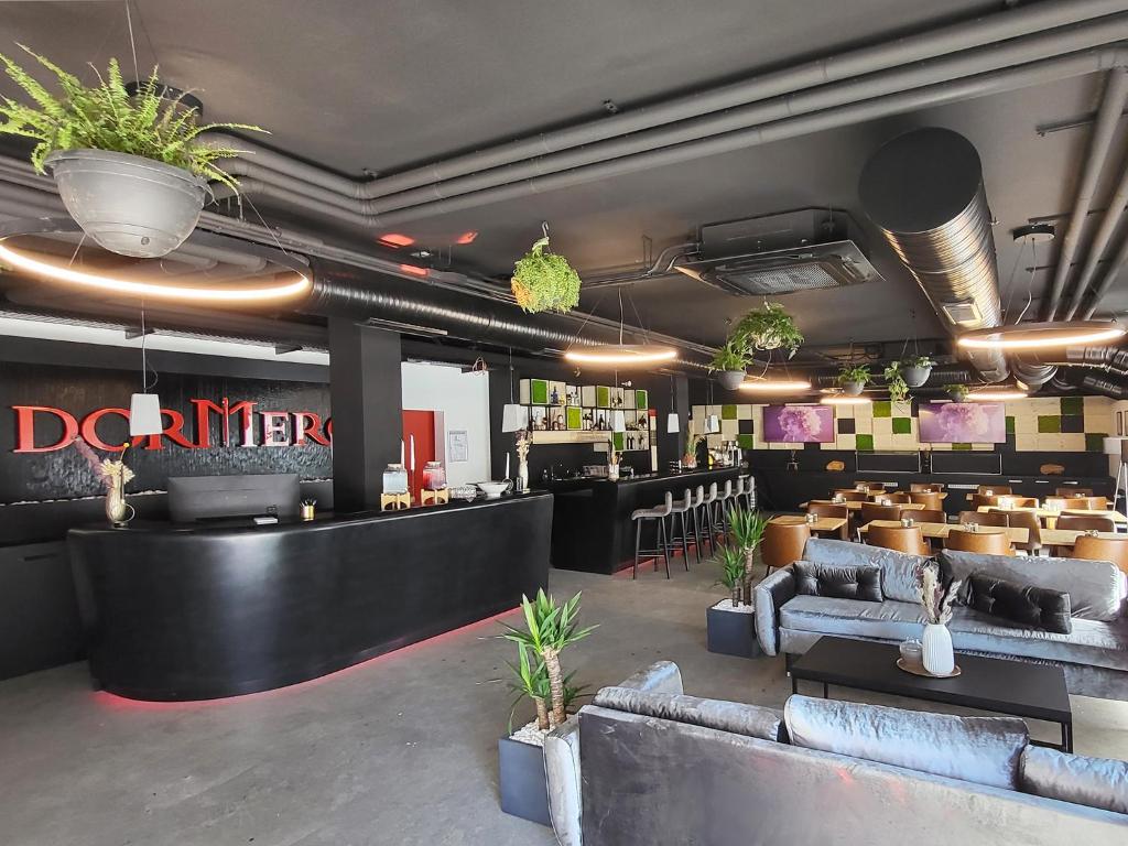 Posezení v ubytování DORMERO Hotel Aschaffenburg