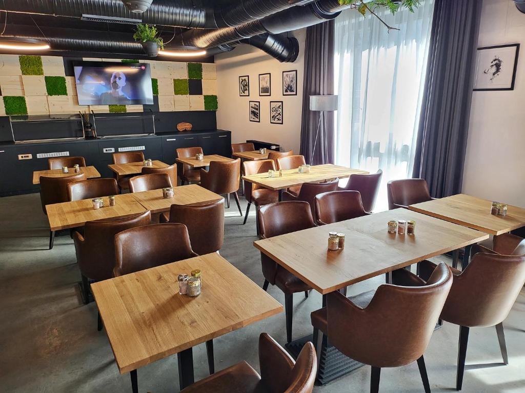 Posezení v ubytování DORMERO Hotel Aschaffenburg