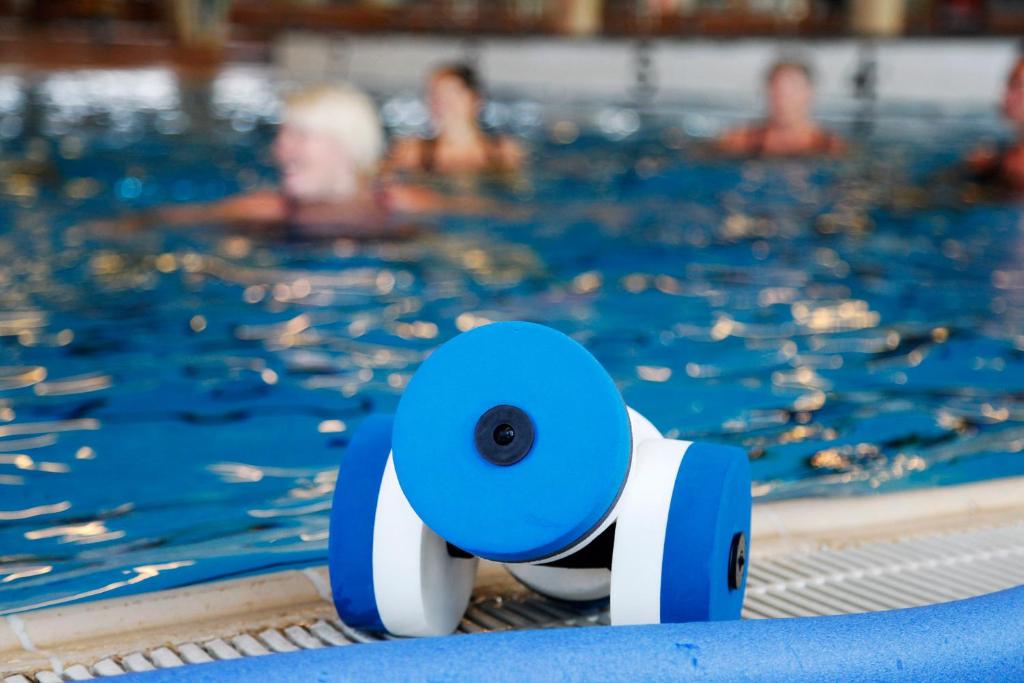 Bazén v ubytování Fröjel Resort & Spa nebo v jeho okolí