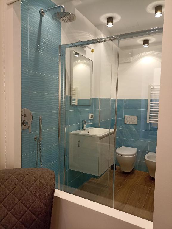 Ванная комната в Al Porto 61 - Rooms for Rent