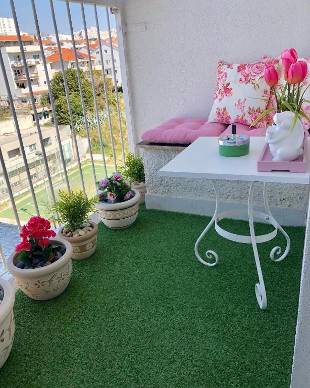 Balkón alebo terasa v ubytovaní Apartment ARGO
