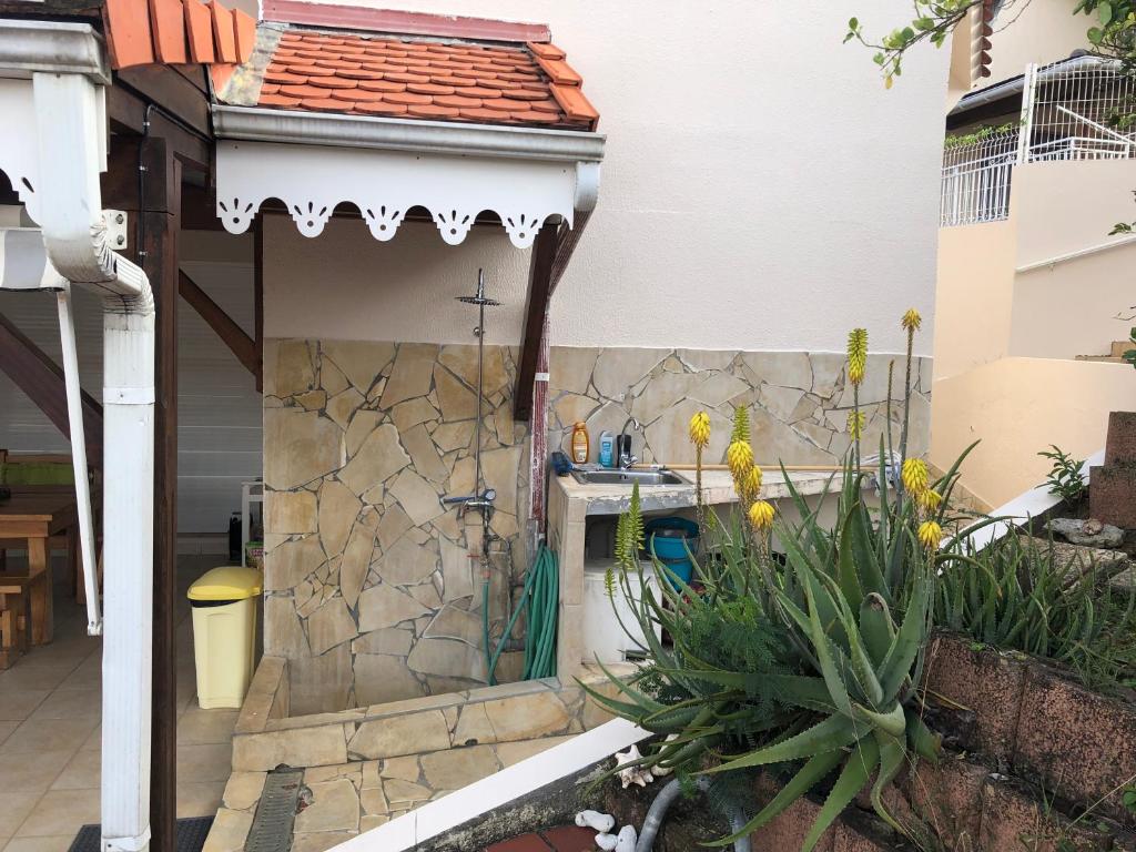 Patio nebo venkovní prostory v ubytování Carline
