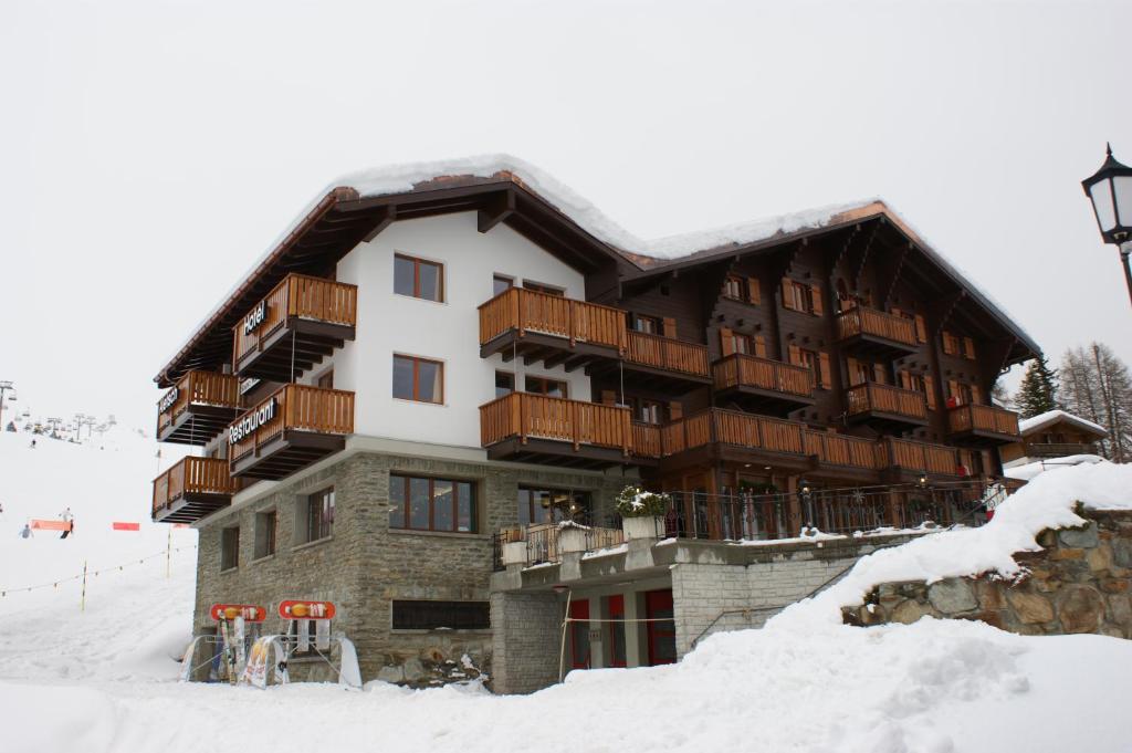 Hotel Aletsch v zimě