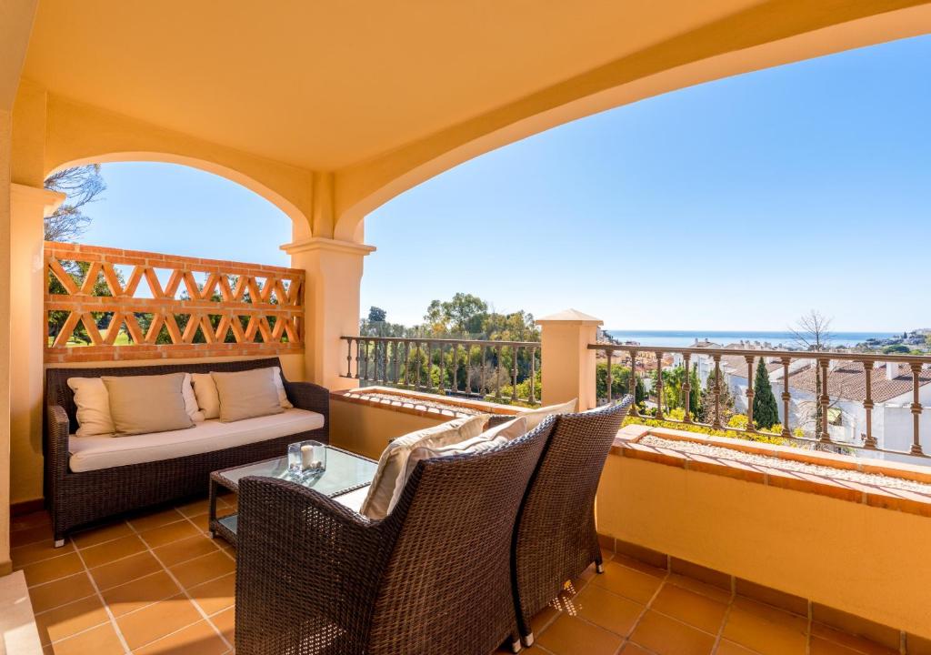 Posezení v ubytování Resort Mediterra