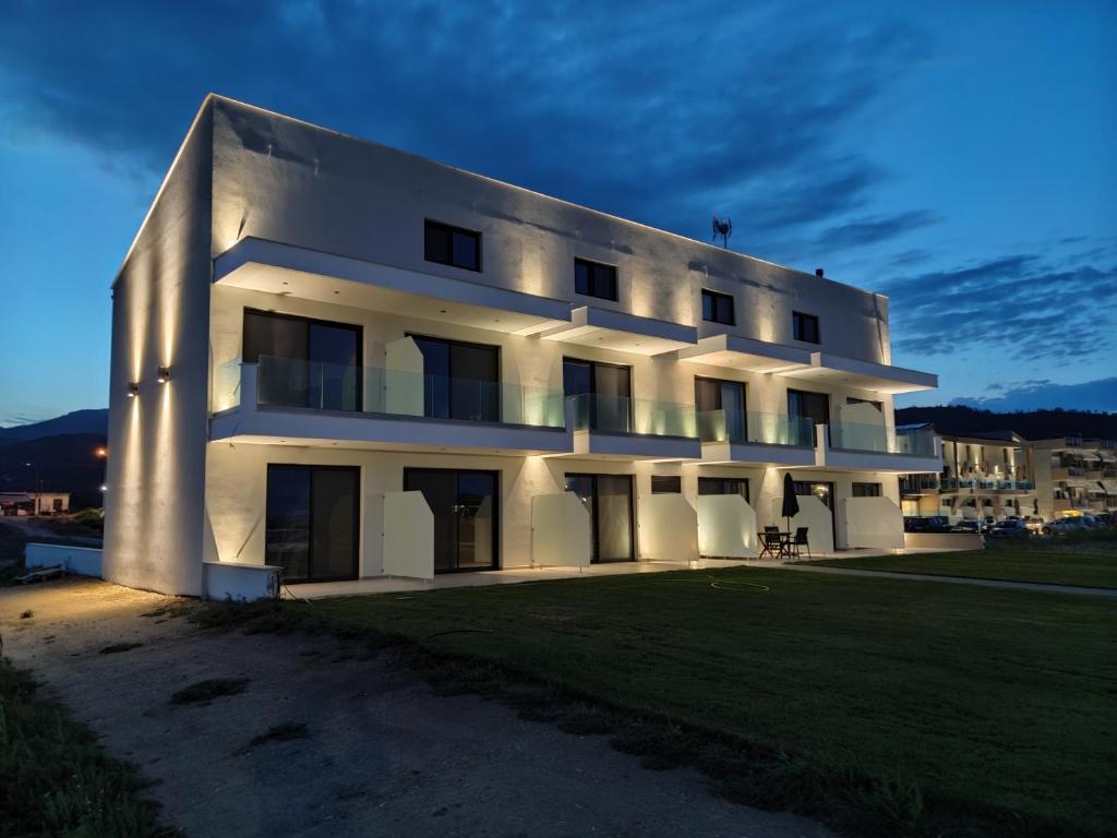Budova, v ktorej sa apartmánový hotel nachádza