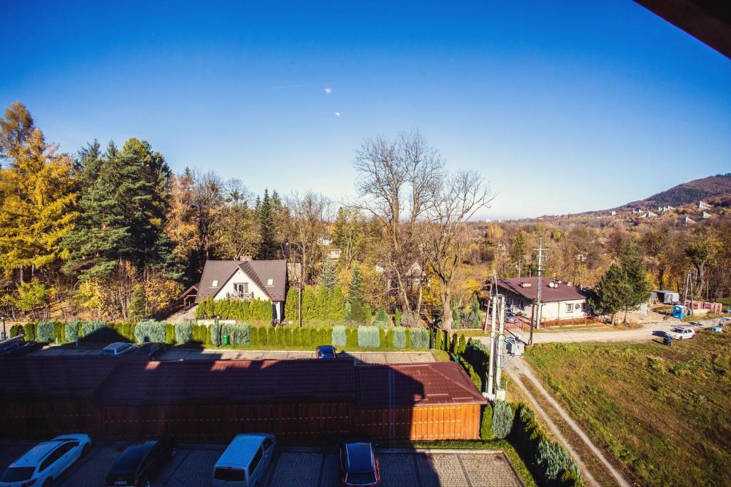 Výhľad na hory alebo výhľad na hory priamo z apartmánu