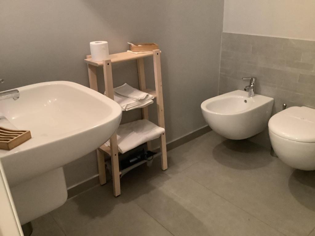 Łazienka w obiekcie Foresteria Gavazzeni