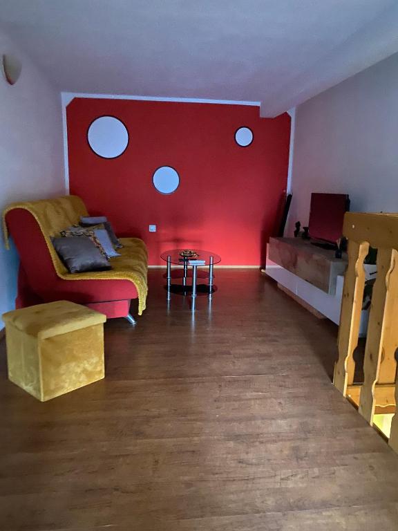 Posteľ alebo postele v izbe v ubytovaní Apartman Tia