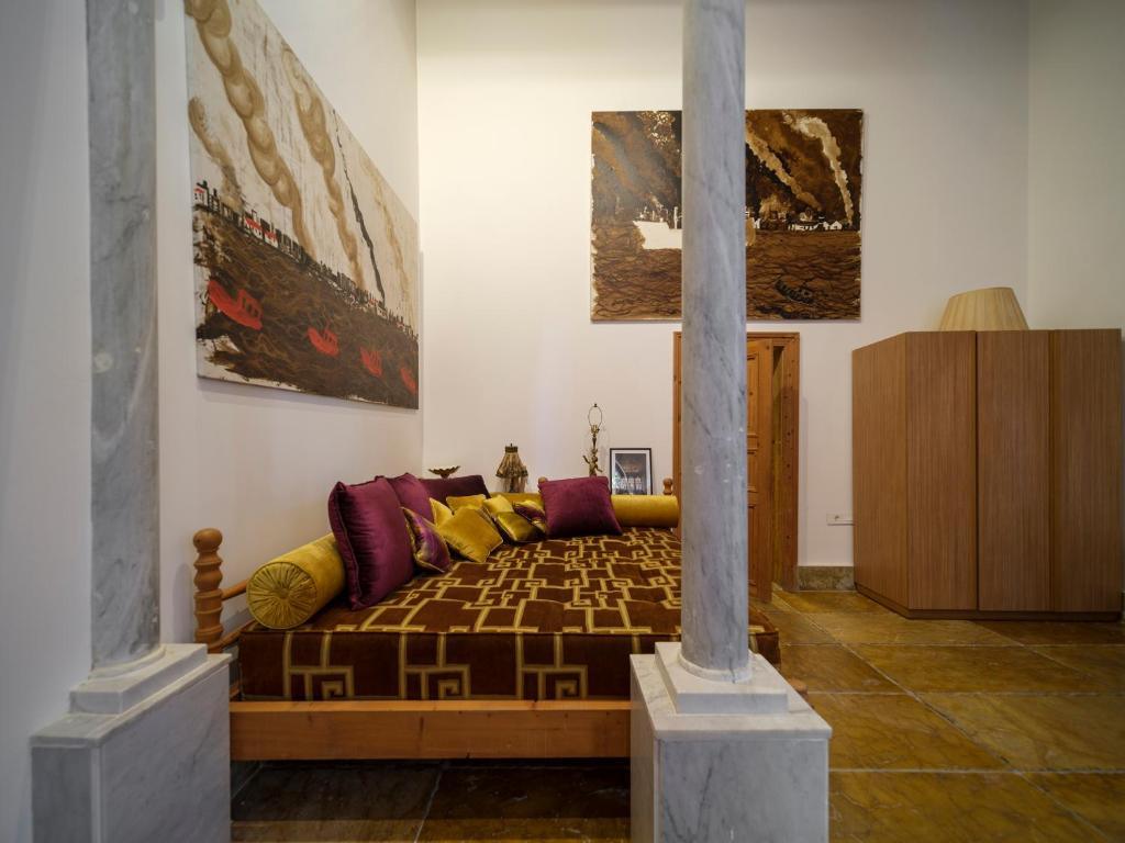 Posezení v ubytování Arthaus Beirut