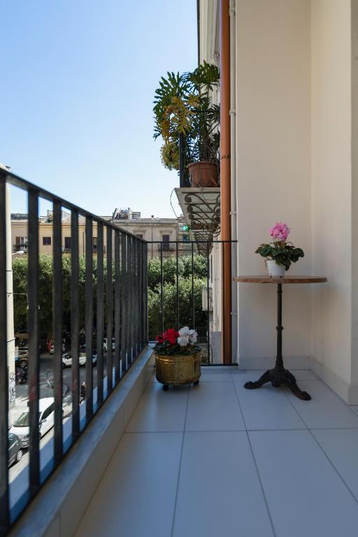 A balcony or terrace at Ai Bastioni del Massimo