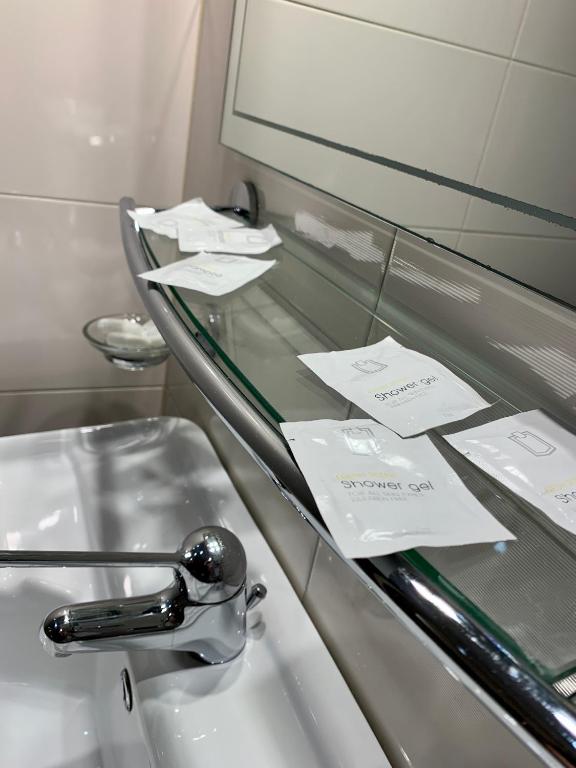 A bathroom at Romano B&B