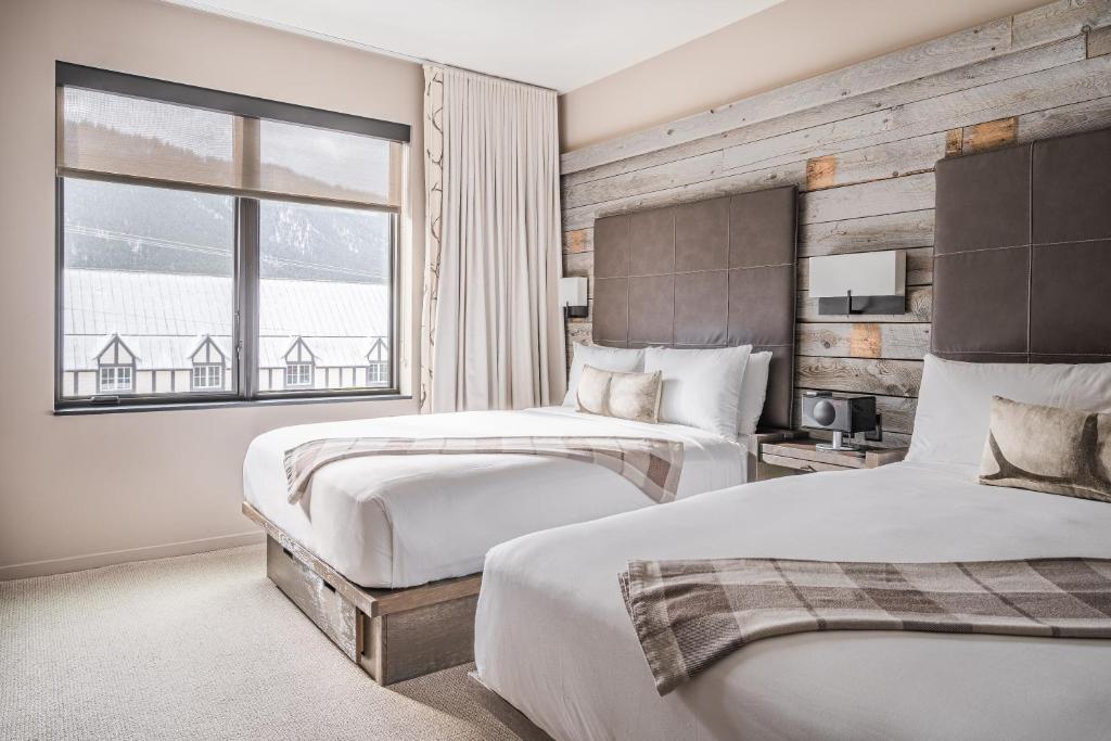 Postel nebo postele na pokoji v ubytování Hotel Jackson