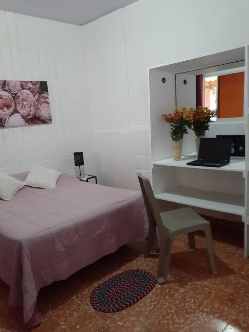 Postel nebo postele na pokoji v ubytování Apartamento Hogareño