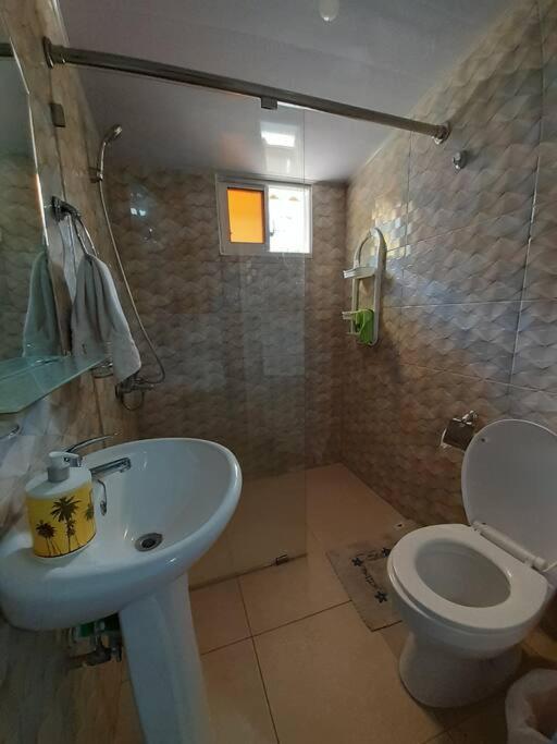 Koupelna v ubytování Apartamento Hogareño