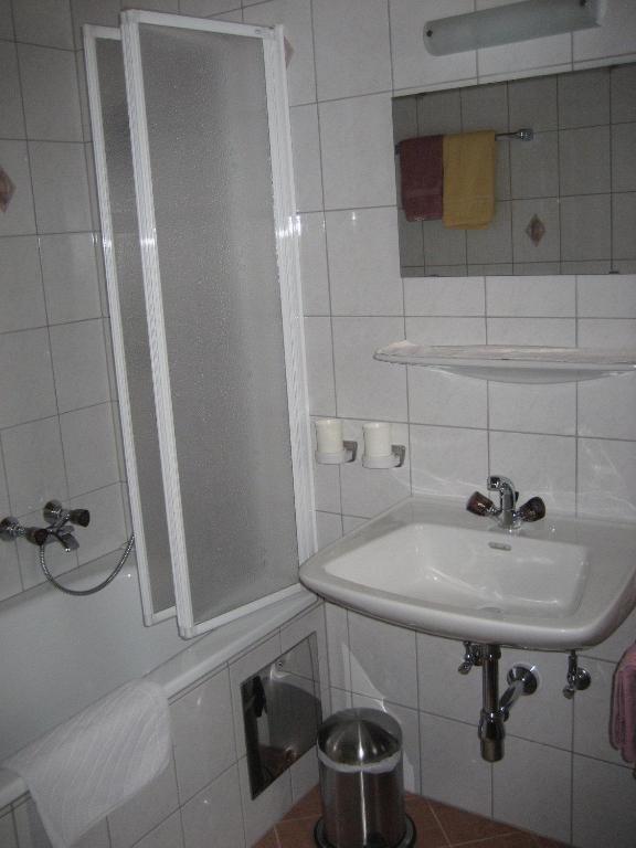 Koupelna v ubytování Gästehaus Grauss