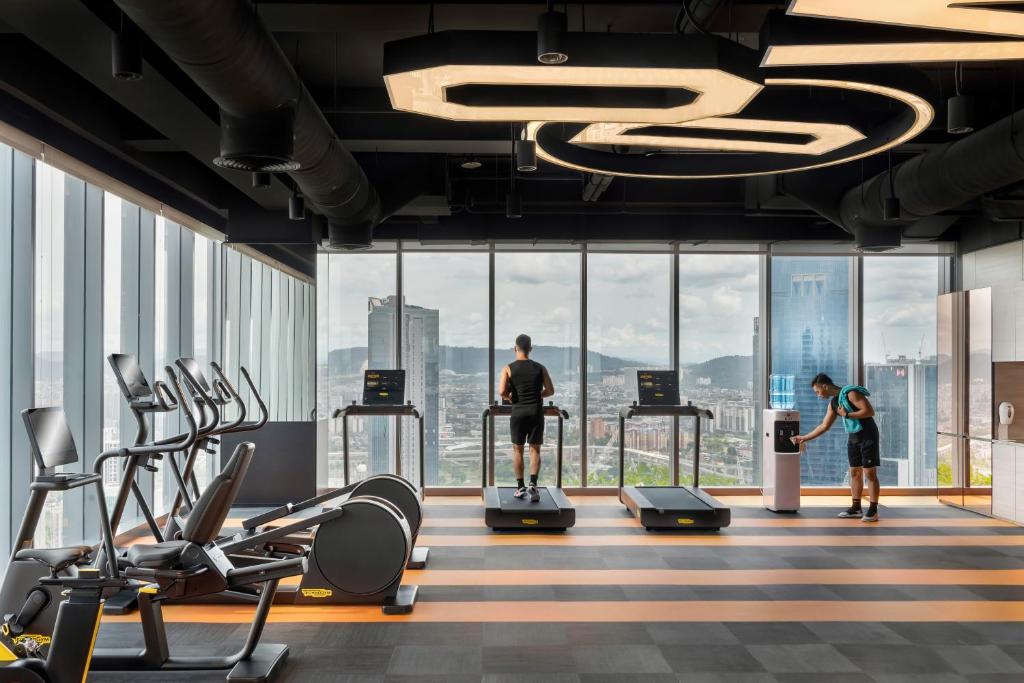 Fitness centrum a/nebo fitness zařízení v ubytování Capri by Fraser, Bukit Bintang