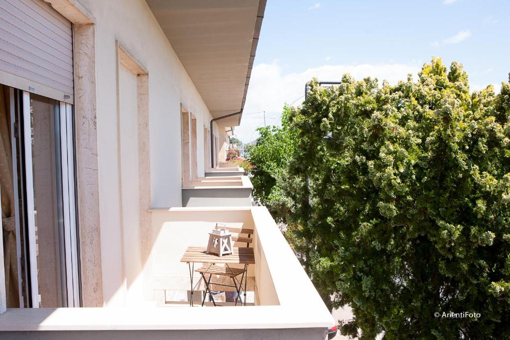 Albergo del Lagoにあるバルコニーまたはテラス