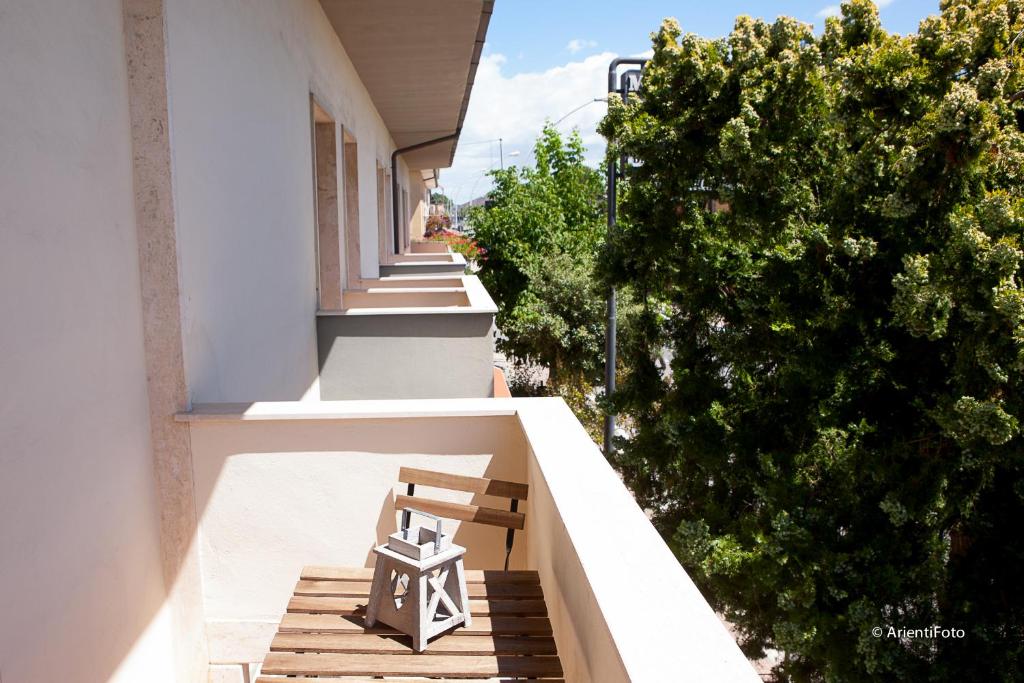 Albergo del Lagoにあるバルコニーまたはテラス