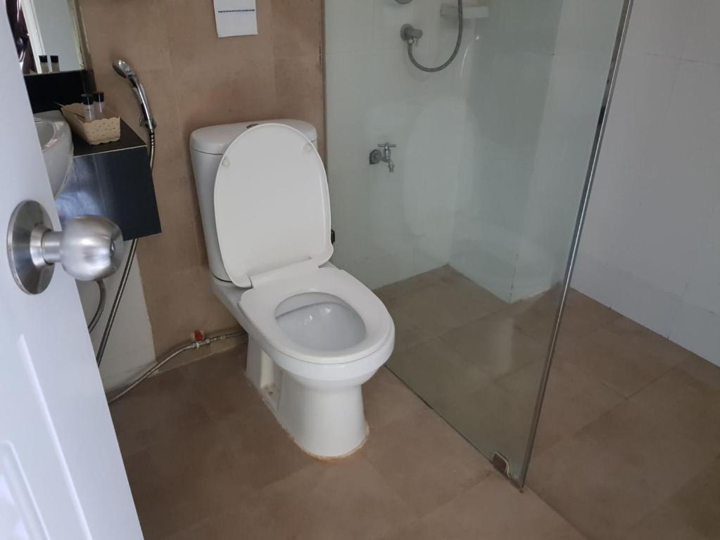Koupelna v ubytování Elite Residence Phitsanulok SHA