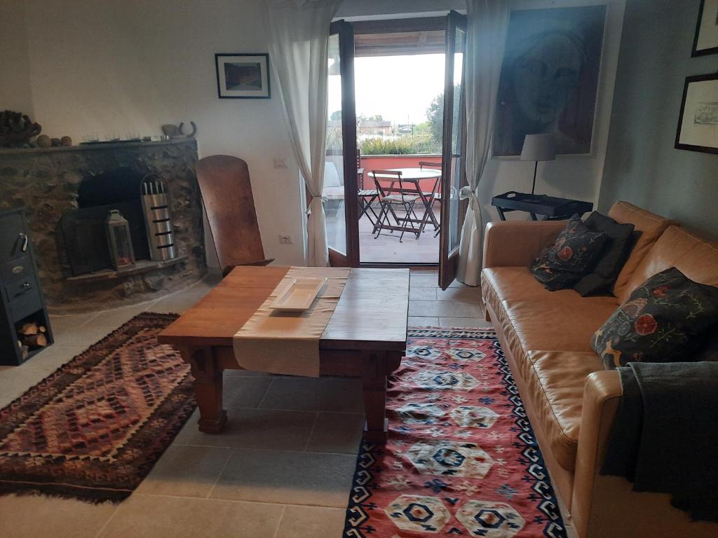 Posedenie v ubytovaní Casa Bella Vista Trevignano Romano