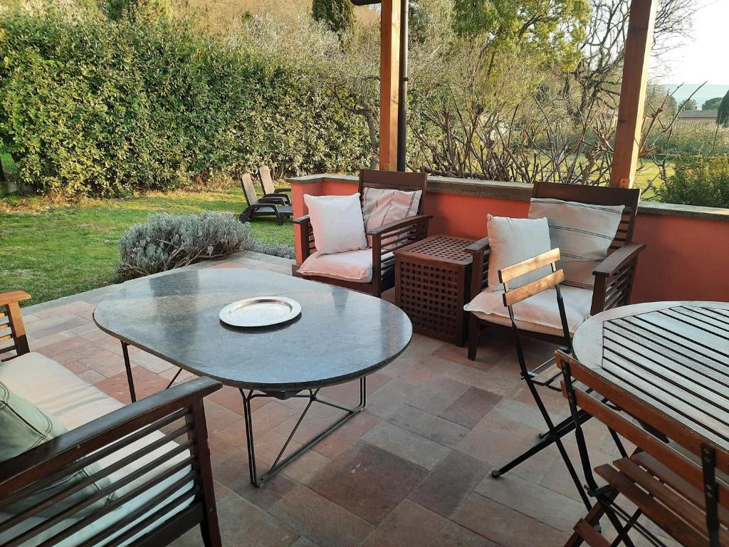 Posedenie v ubytovaní Casa Bella Vista Trevignano Romano