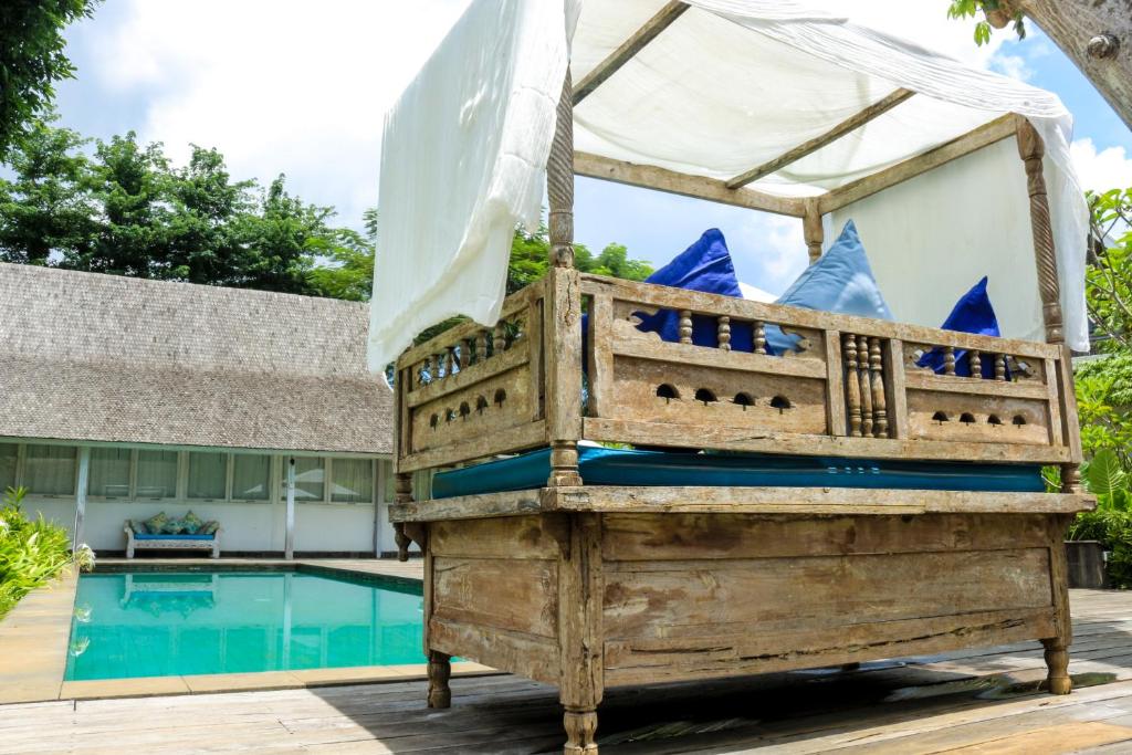 Bazén v ubytování Chanteak Bali - Teak House 3 nebo v jeho okolí