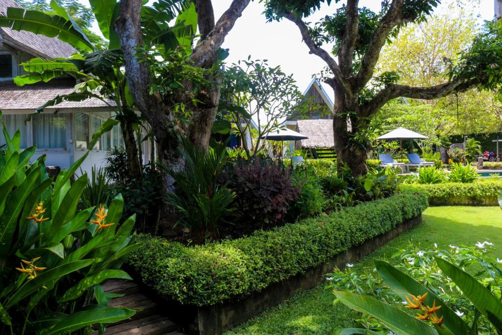 Zahrada ubytování Chanteak Bali - Teak House 3