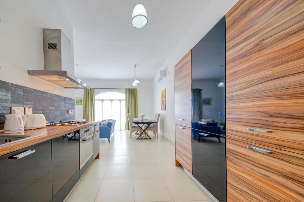 St Julians 2 Bedroom Apartment with Commanding Seaviews by ShortletsMalta - Two-Bedroom Apartment