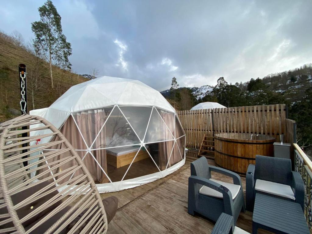 Fotografie z fotogalerie ubytování Glamping Village v destinaci Sarpi