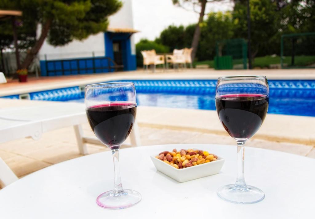 Bazén v ubytování Hotel Bodega La Venta nebo v jeho okolí