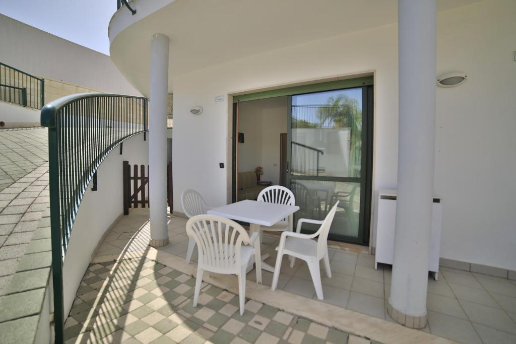 Balkón nebo terasa v ubytování Residence Cala Verde