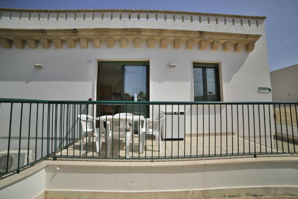 Balkón nebo terasa v ubytování Residence Cala Verde