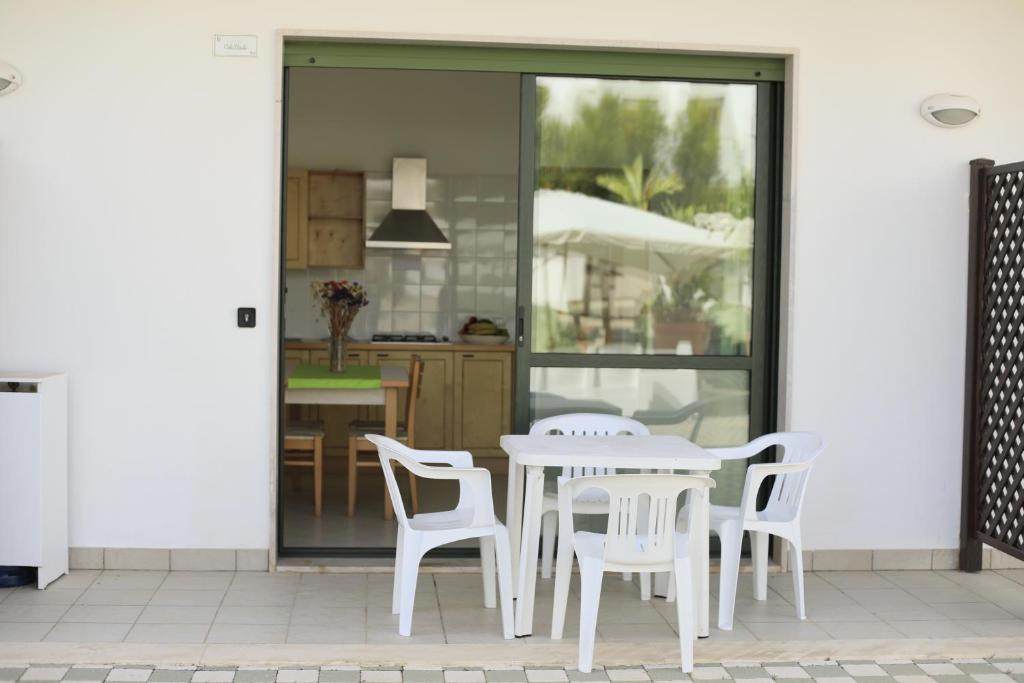 Kuchyň nebo kuchyňský kout v ubytování Residence Cala Verde