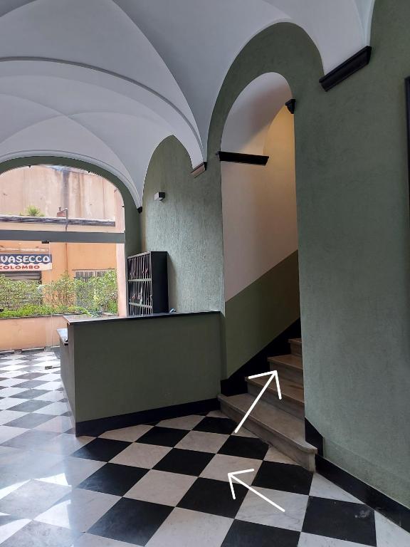 Fotografie z fotogalerie ubytování camera colombo 12 Genova Rooms v Janově