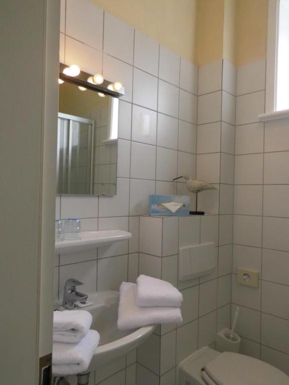 Koupelna v ubytování Marin Hotel Sylt GmbH