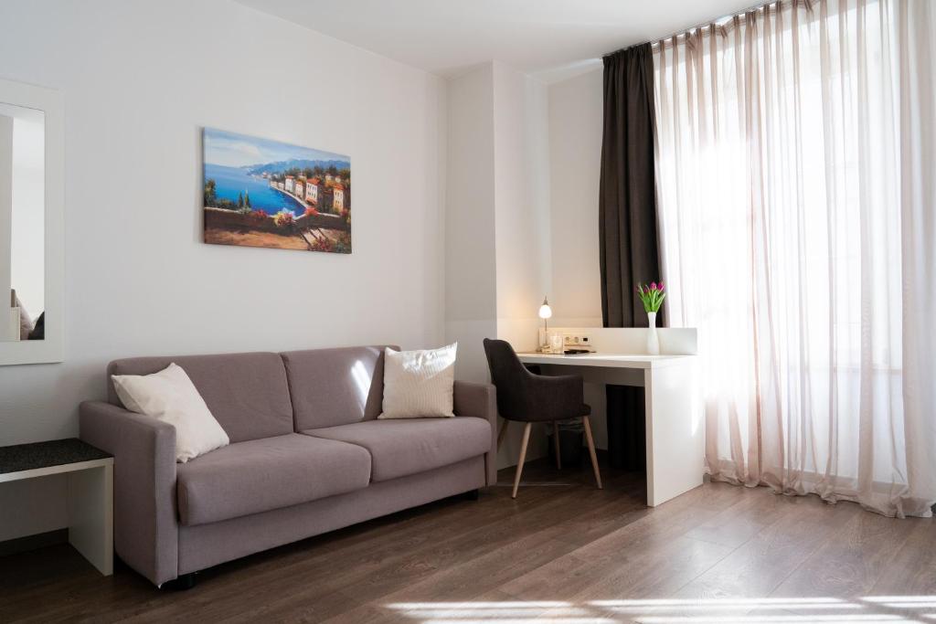 Posezení v ubytování Hotel La Fleur