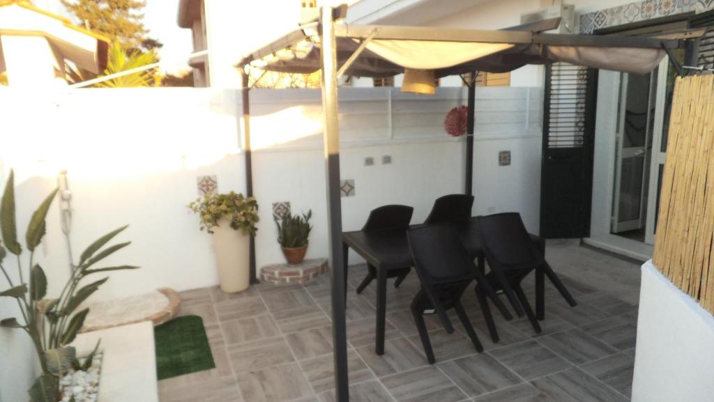 Balkón nebo terasa v ubytování Holiday Rooms Ninfa