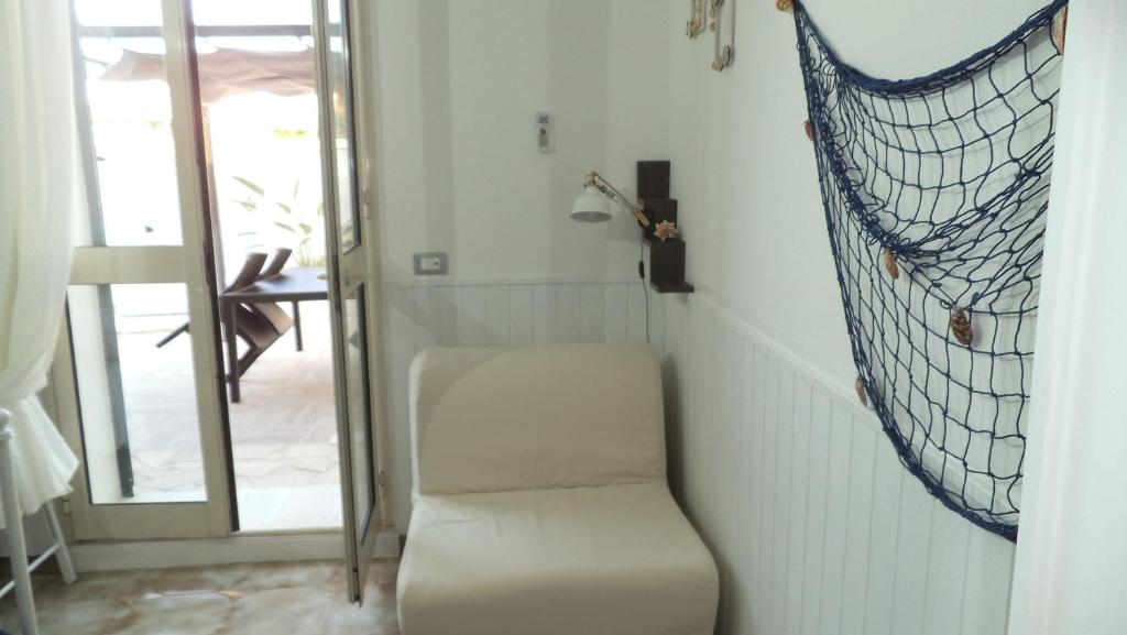 Posezení v ubytování Holiday Rooms Ninfa
