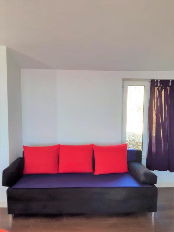 Posezení v ubytování Studio Apartment Brela