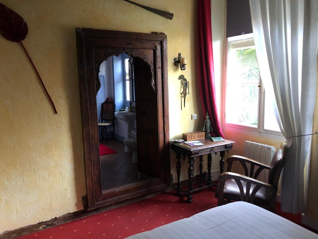 Postel nebo postele na pokoji v ubytování Cote Sud