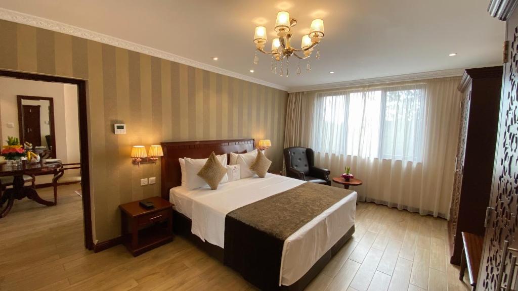 Postel nebo postele na pokoji v ubytování Sarova Woodlands Hotel and Spa