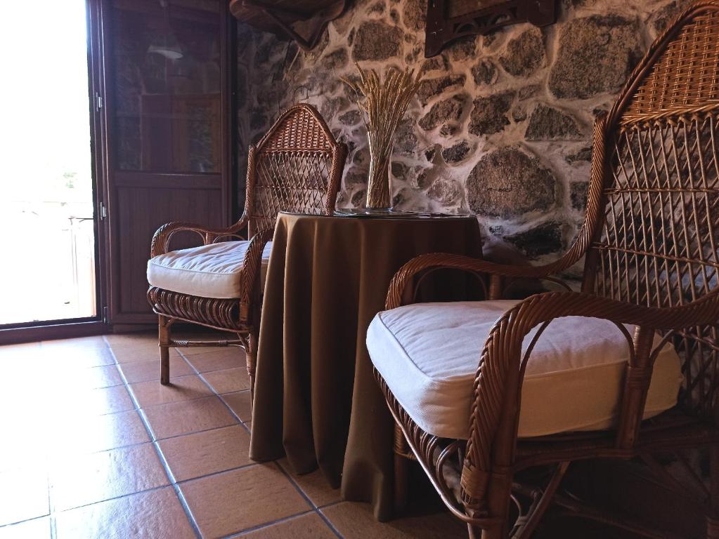 Posezení v ubytování Casa Raúl Lires