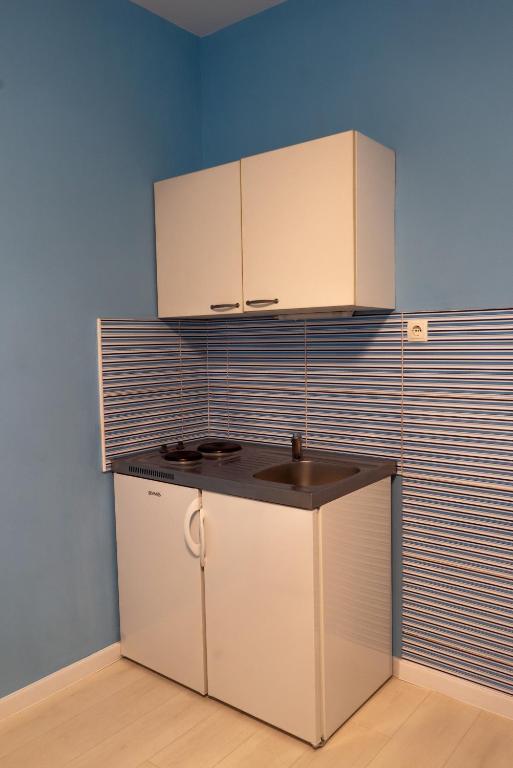 Kuchyň nebo kuchyňský kout v ubytování Apartments & Rooms Andrea 2