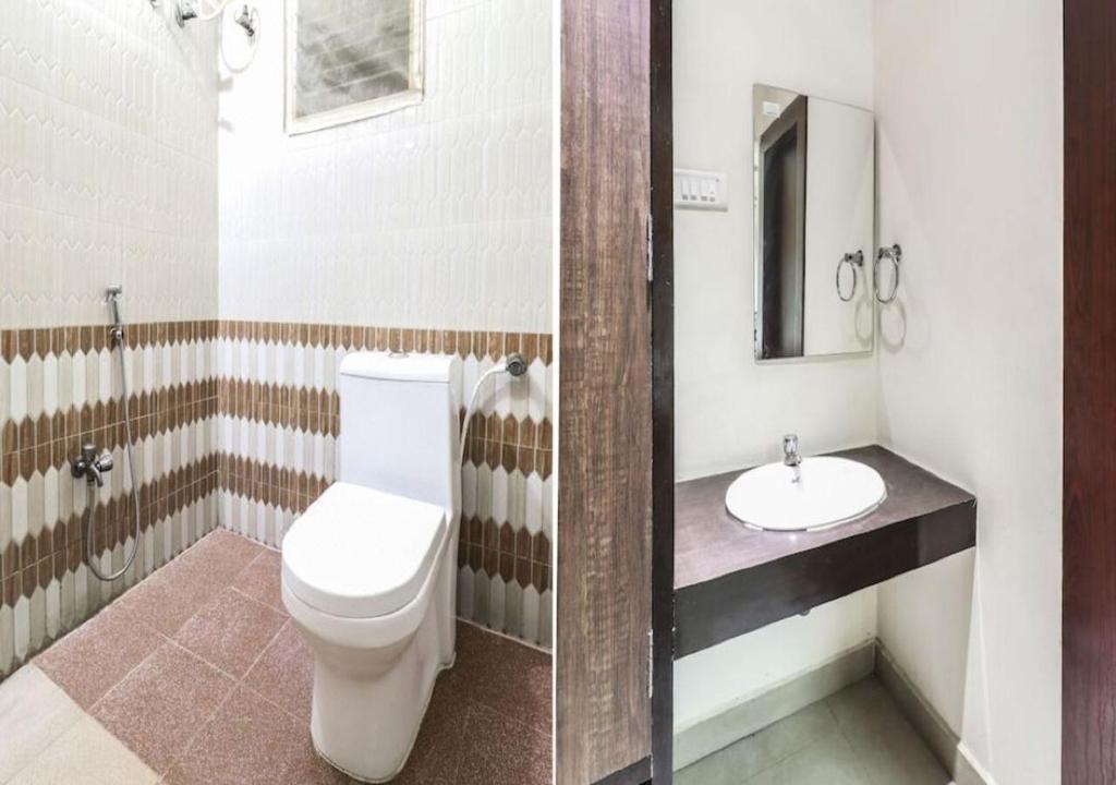 Koupelna v ubytování Euphoria Extended Stays - OMR IT Expressway Chennai