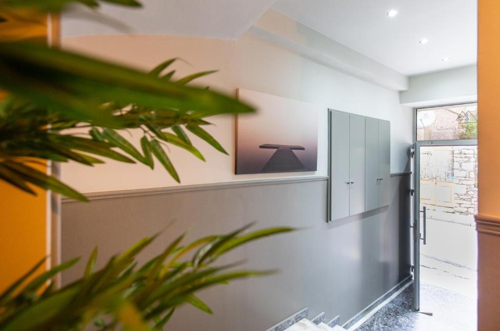 Kuchyň nebo kuchyňský kout v ubytování Lepanto Luxury Apartments FF